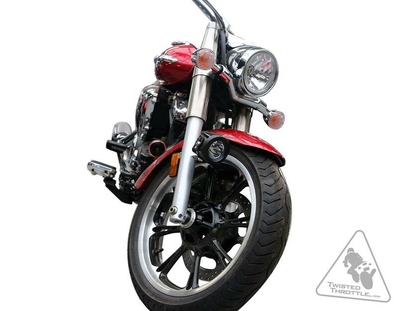 Yamaha Xv 950 [DENALI] - Beleuchtungs-Halterung Kawasaki Vulcan/Yamaha Star Cruisers