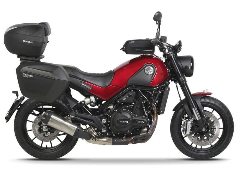 Benelli 500 500 [SHAD] - Seitentaschen Halter Café Racer Benelli i