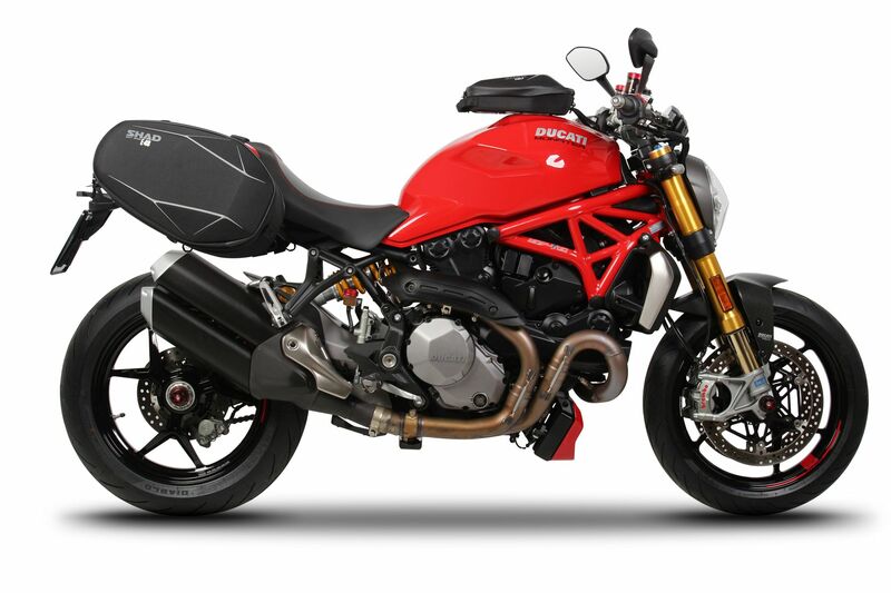 Ducati Monster 1200 [SHAD] - Side bag holder Ducati