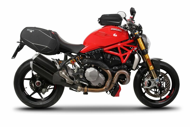 Ducati Monster 1200 [SHAD] - Side bag holder Ducati