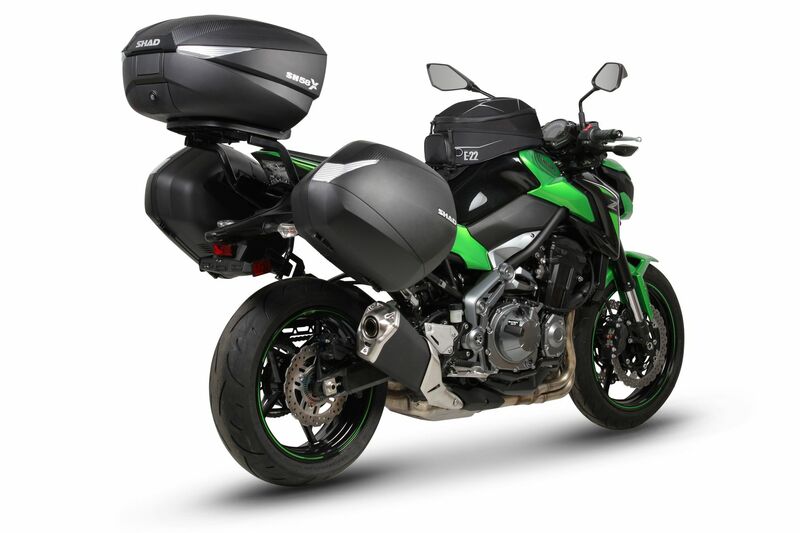 Kawasaki Z Electric [SHAD] - 3P mounting system (side) - Kawasaki