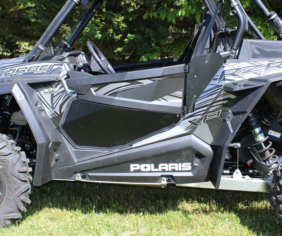 Polaris RZR XP 1000 Turbo LE [2019] - Aluminum Lower Door Panels - Black Polaris RZR1000