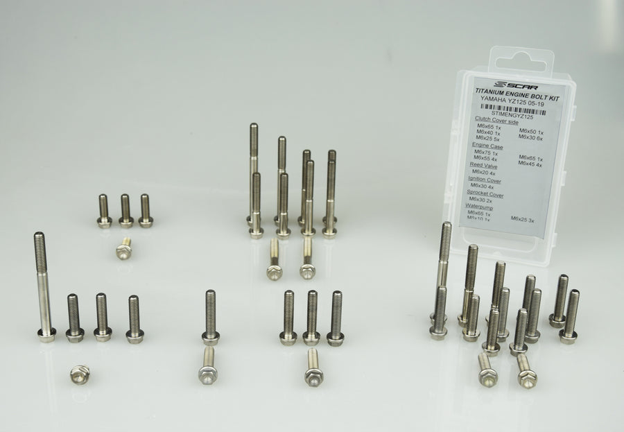 Fantic XEF 250 [2022-2023] - Motorschraubensatz 50 Titanschrauben