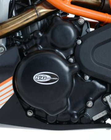 Ktm 390 DUKE ABS [2013-2015] - Left Engine Case Cover Protector Black KTM 390 Duke