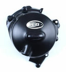 Triumph DAYTONA 675 R [2011] - Right black crankcase cover protector from the Triumph Daytona 675 race series