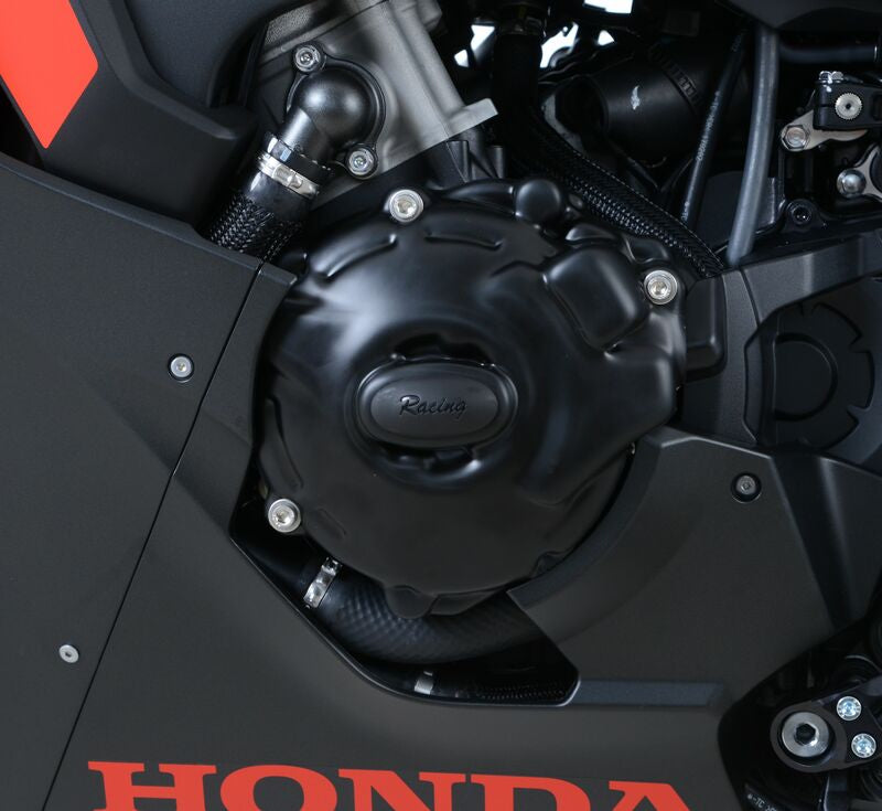 Honda CBR 1000 RR FIREBLADE SP1 ABS SC77 [2017-2019] - Race Series Left Crankcase Cover Protector Black Honda CBR1000RR