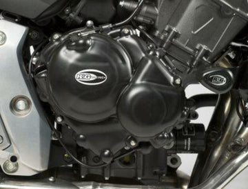 Honda CBF 600 S PC43 [2009] - Crankcase cover protection right, black Honda CB600F