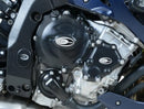 Bmw S 1000 RR ABS 0524 [2012-2014] - Motorgehäusedeckelschutz-Set Schwarz BMW HP4/S1000R/RR