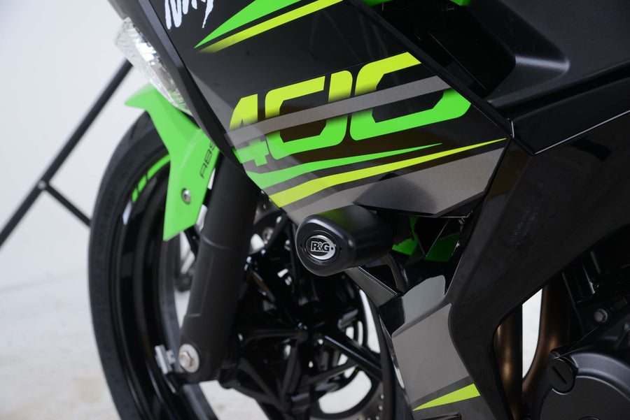 Kawasaki Z 500 [2024-2025] - Aero Sturzpad weiß Kawasaki Ninja 400/Z400