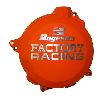 Husaberg Fe 501 [BOYESEN] - Factory Racing Kupplungsdeckel orange KTM EXC450/500