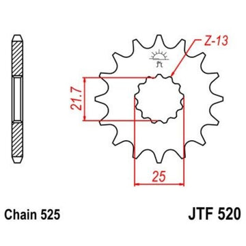 Triumph Tiger 800 XR TIG800 [JT Sprockets] - noisy front sprocket