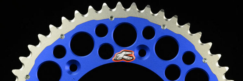 Ktm 790 Duke [RENTHAL] - TwinColor sprocket aluminum self-cleaning bi-component - 520