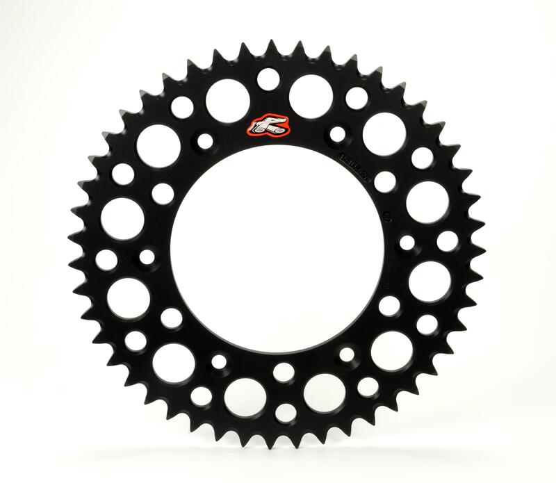 Ktm 640 Egs [RENTHAL] - Sprocket aluminum self-cleaning - 520