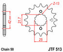 Yamaha SR 500 [JT SPROCKETS] - Motorradritzel-2