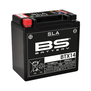 Suzuki Dl 1000 [BS BATTERY] - SLA Maintenance Free Battery Factory Activated - BTX14