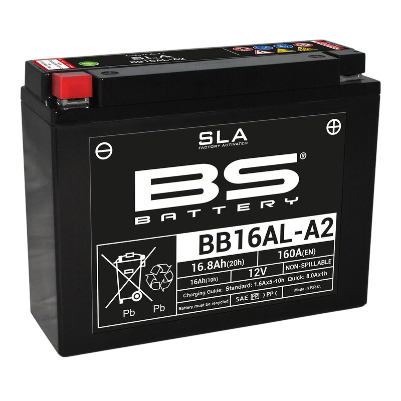 Ducati Monster 900 [BS BATTERY] - SLA Wartungsfreie Batterie Werkseitig aktiviert - BB16AL-A2