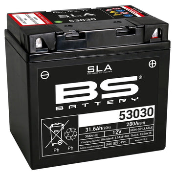 Moto Guzzi Le Mans 850 [BS BATTERY] - SLA Maintenance Free Battery Factory Activated - 53030