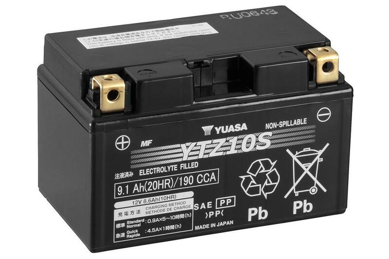 Honda CBR 500 R PC44 [YUASA] - Motorradbatterie