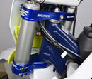 Husqvarna Te 449 A6 [SCAR] - Fork clamp OE Offset Blue