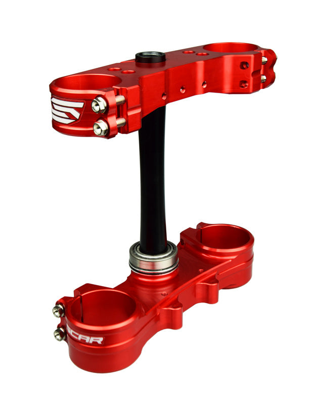 Beta RR 125 [SCAR] - Gabelbrücke OE Offset Rot Beta RR