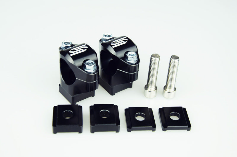 Ktm 1090 Adventure [SCAR] - Handlebar clamps Ø28.6mm +35 to 50mm OE triple clamp