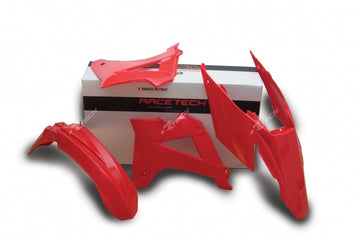 Gas Gas Fsr 450 [RACETECH] - Kunststoff-Kit Racetech Originalfarbe rot Gas Gas EC125/250/300