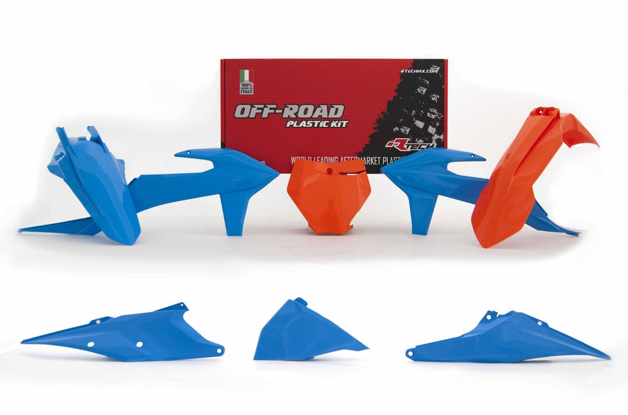 KTM 450 XC F [2020-2022] - Plastik-Kit vintage blau/orange KTM SX/SX-F