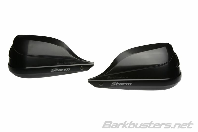 Suzuki Gsx800S [BARKBUSTERS] - Storm Handguard Set Single Point Clamp Mount-Handlebar End Black