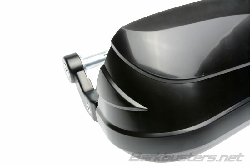 Suzuki Gsx800S [BARKBUSTERS] - Storm Handguard Set Single Point Clamp Mount-Handlebar End Black