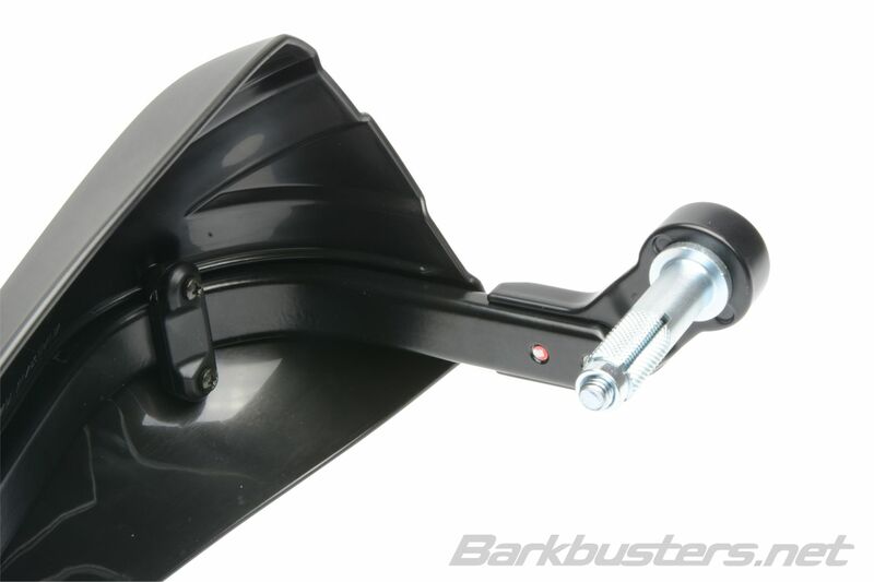 Suzuki Gsx800S [BARKBUSTERS] - Storm Handguard Set Single Point Clamp Mount-Handlebar End Black