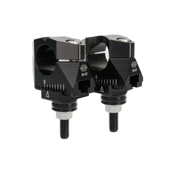 Indian Ftr 1200 [GILLES] - 2DGT Adjustable Handlebar Mounts Black Indian FTR1200