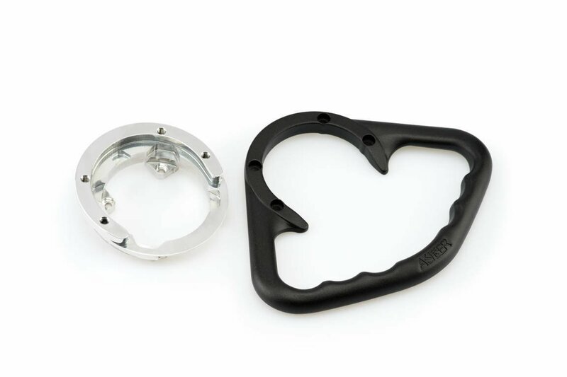 Kawasaki Z 900 [A-SIDER] - Black Edition Tank handle 4 screws black Kawasaki