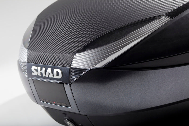Kymco Agility 125 [SHAD] - SH48 DG Top Case + Rückenlehne Dunkelgrau