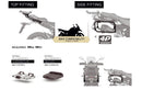 Suzuki V-Strom 1000 Abs [SHAD] - 4P System Montagesatz (seitlich)