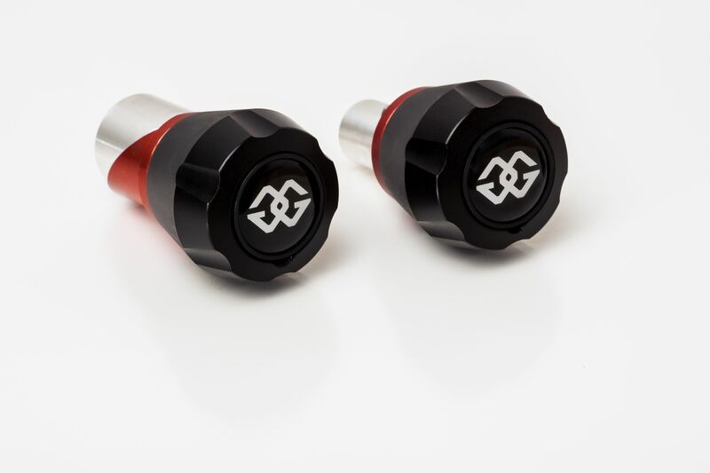 Suzuki Gsf 1250 [GILLES] - GTA Fork and swingarm protection (wheel axle) Black/Red Suzuki GSF1250 Bandit