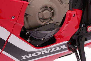 Honda Crf 300 Rally [GILLES] - Linker Motorschutzprotektor Kurbelgehäuseabdeckung Schwarz Honda CBR1000RR - 0