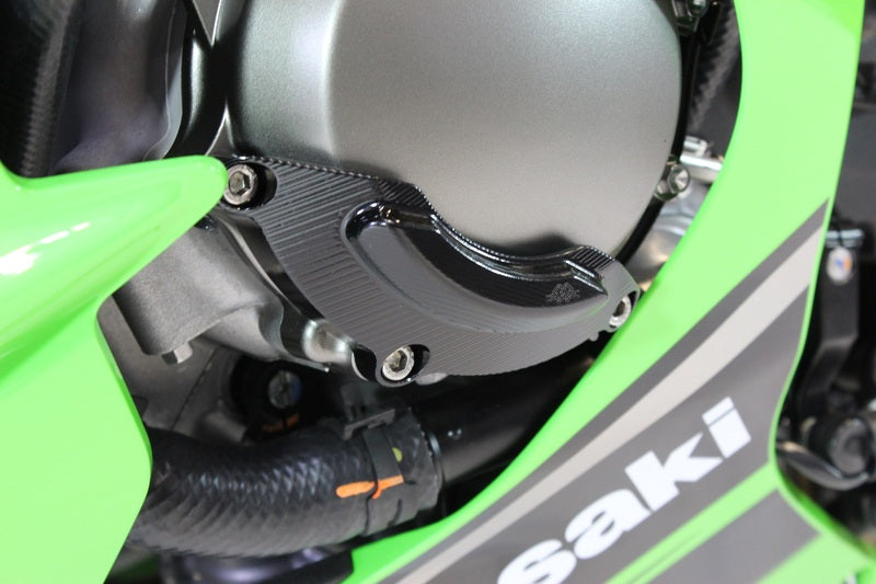 Kawasaki Zx-10Rr [GILLES] - Linke Kurbelgehäuseschutz Schwarz Kawasaki Ninja ZX-10R