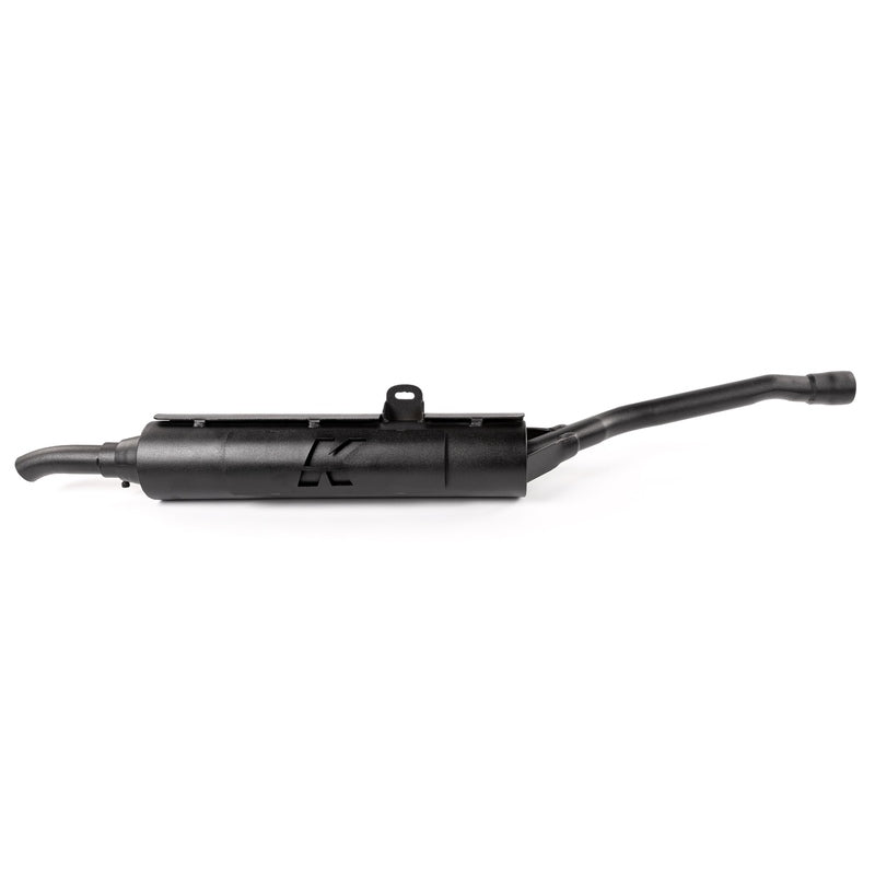 Yamaha Grizzly 660 [KIMPEX] - Bolt-On Endtopf Stahl Schwarz