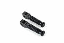 Suzuki Gsf 1200 S Bandit [GILLES] - TOOLING Sport Passenger Footrests Black Suzuki GSF1200 Bandit