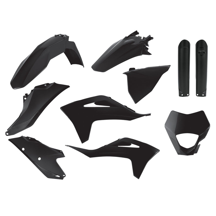 GAS GAS EC 350 F [2021-2023] - Plastik-Kit Schwarz GasGas EC
