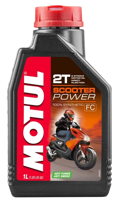 Scooter Power 2T Motor Oil 1L for two -stroke engines [Motul]