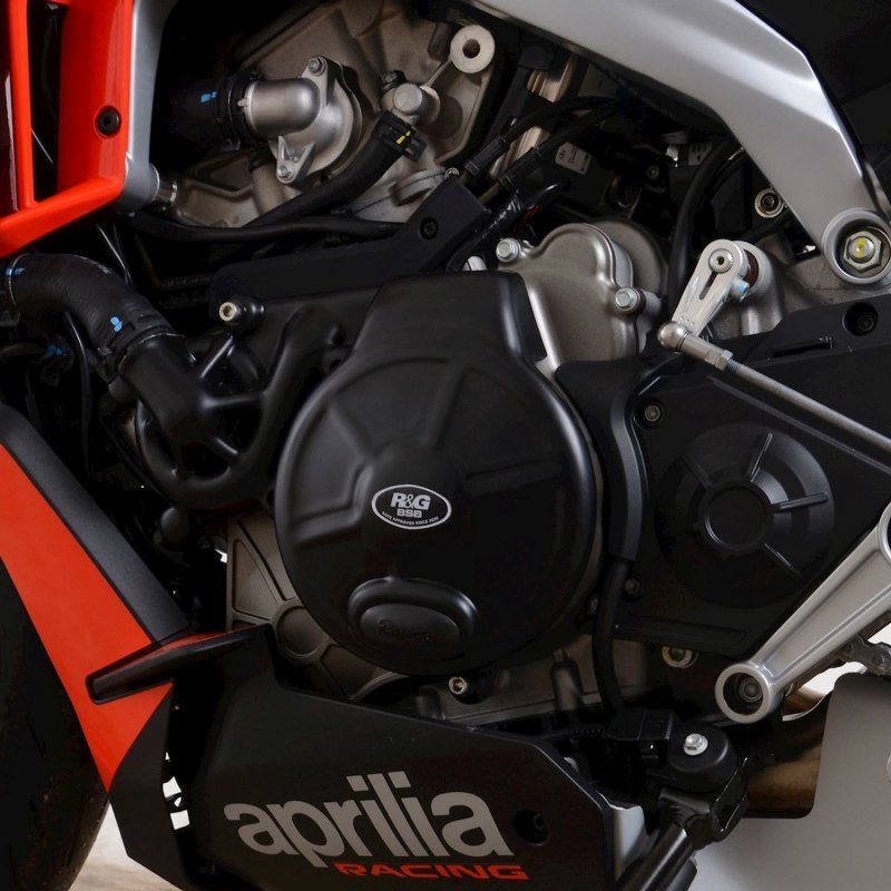 Aprilia RS 660 EXTREMA [2023-2024] - Race Series Motorgehäusedeckelschutz - Schwarz Aprilia