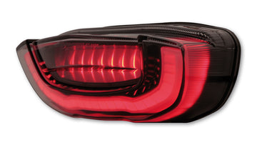 Honda Cb 650 R Neo Sports Cafe [SHIN YO] - LED taillight for Honda, reflector black, tinted, E-tested (1 piece)