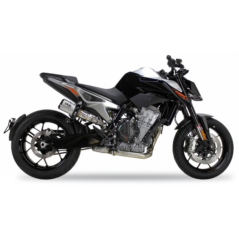 Ktm 890 Duke R [IXIL] - RC Endtopf Edelstahl / Endkappe Carbon - CM3279RC