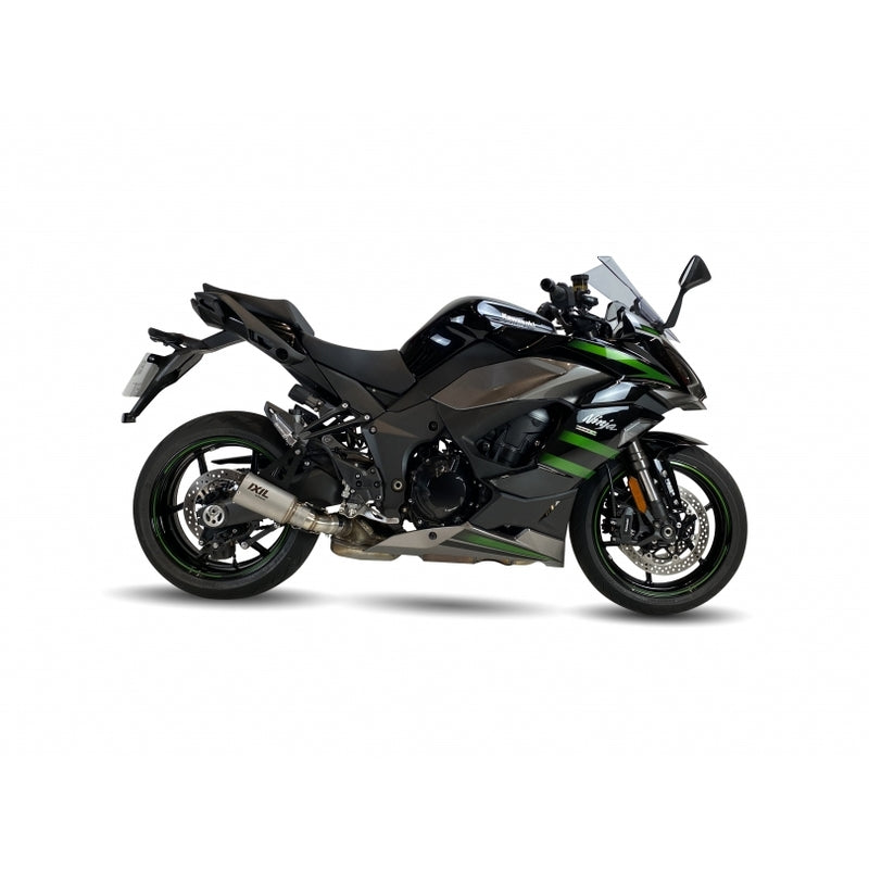 Kawasaki Ninja 1000 [IXIL] - RC Endtopf Edelstahl / Endkappe Carbon - CK7294RC