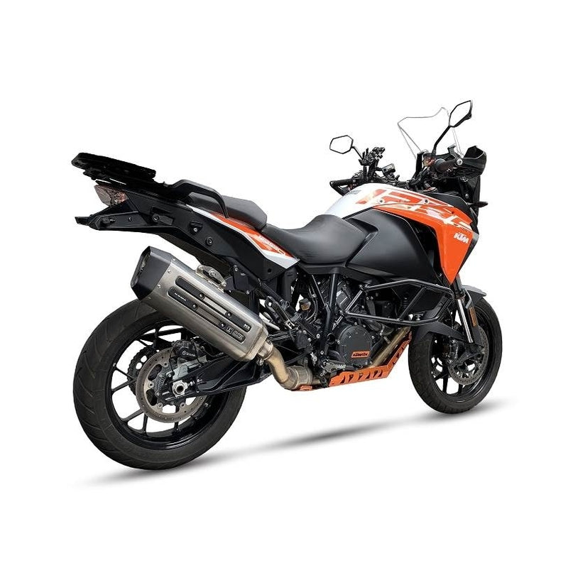 Ktm Adventure 1090 [IXIL] - MXT Endtopf Edelstahl / Endkappe schwarz - EM3089SS
