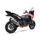 Ktm Adventure 1090 [IXIL] - MXT Endtopf Edelstahl / Endkappe schwarz - EM3089SS