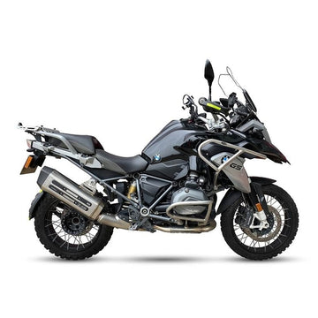 Bmw R 1250 Gs Adventure [IXIL] - MXT silencer stainless steel / end cap black - EB5095SS - 0