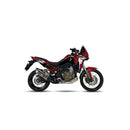 Honda Crf 1100 L Africa Twin [IXIL] - MXT Endtopf Edelstahl / Endkappe schwarz - EH6046SS-2