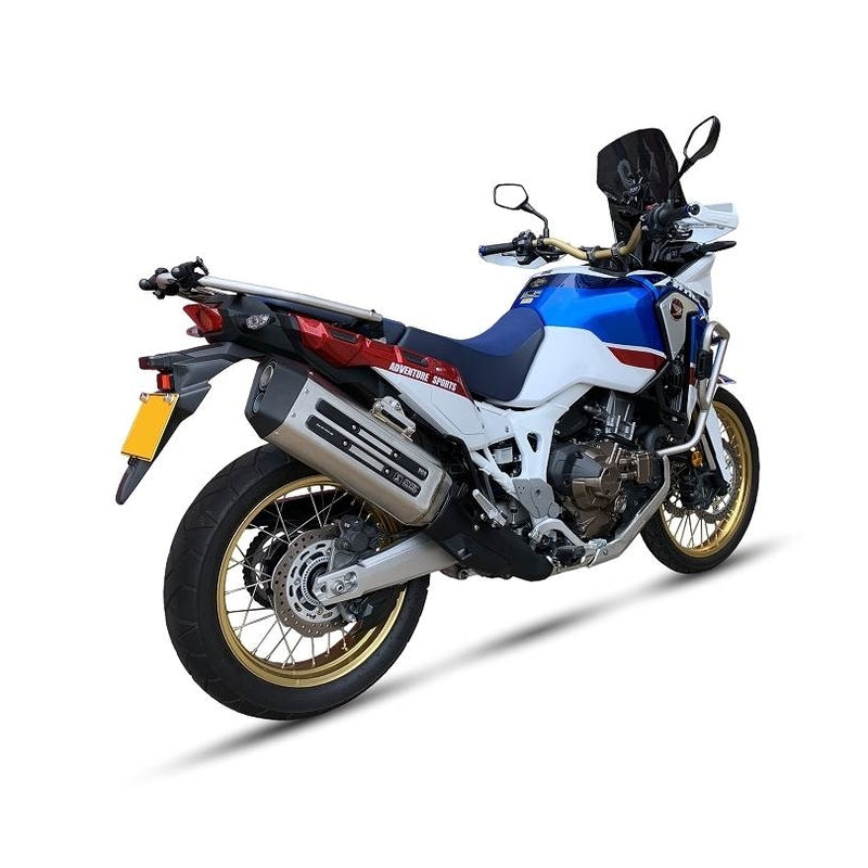 Honda Crf 1000 [IXIL] - MXT Endtopf Edelstahl / Endkappe schwarz - EH6082SS